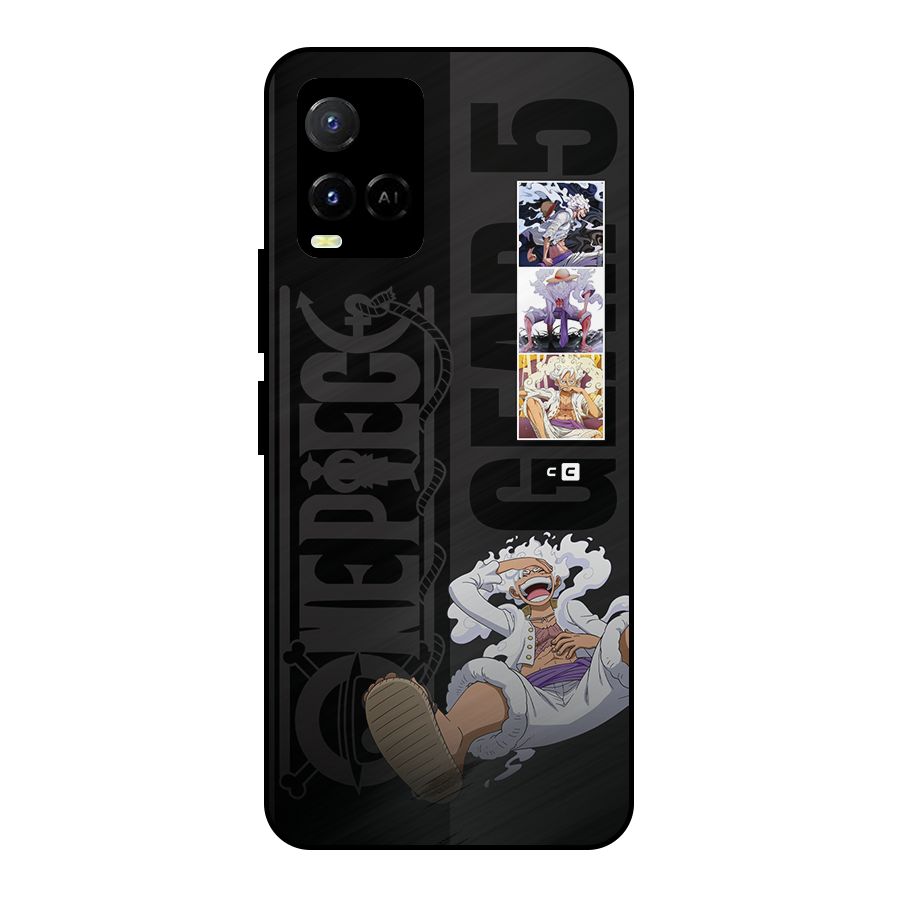 One Piece Monkey D LUffy Gear 5 Metal Back Case for Vivo Y21