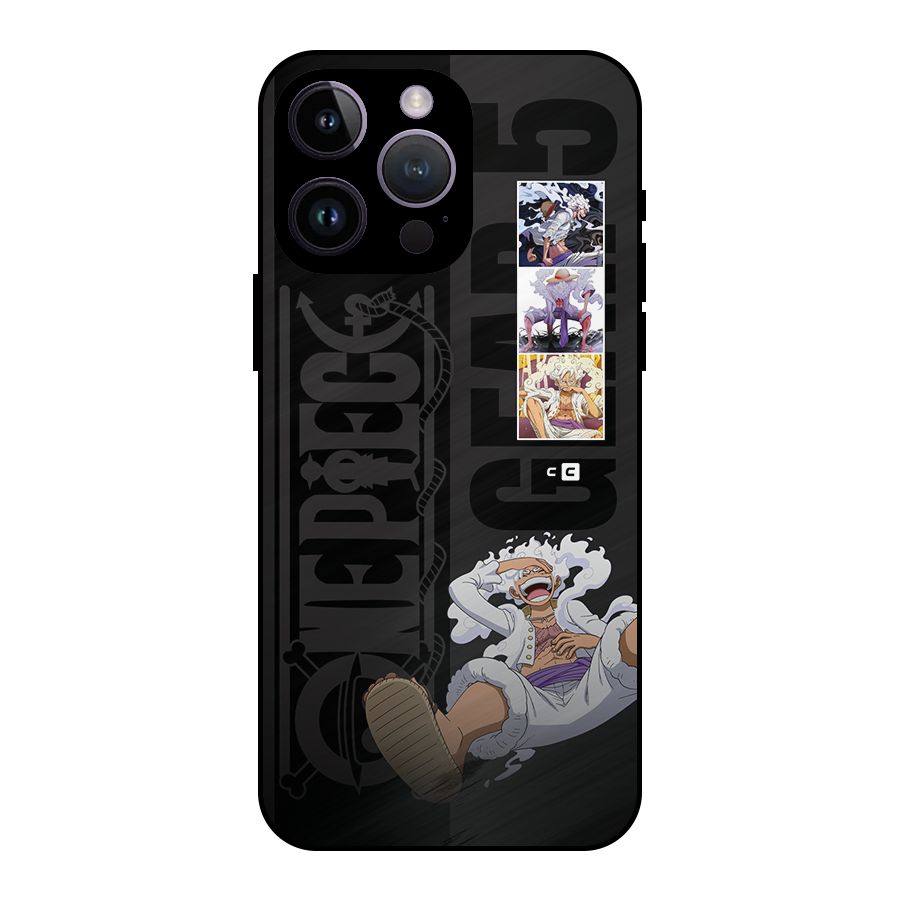 One Piece Monkey D LUffy Gear 5 Metal Back Case for iPhone 14 Pro Max