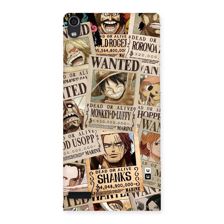 One Piece Most Wanted Back Case for Ascend P6