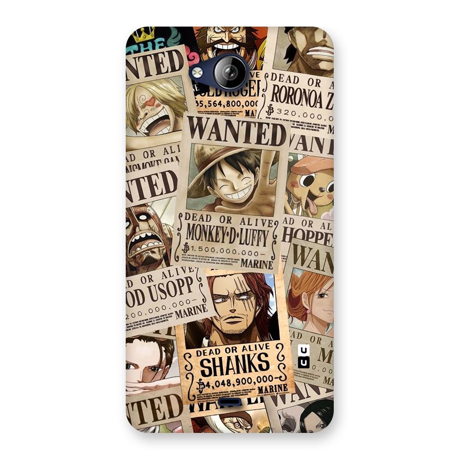 One Piece Most Wanted Back Case for Canvas Play Q355