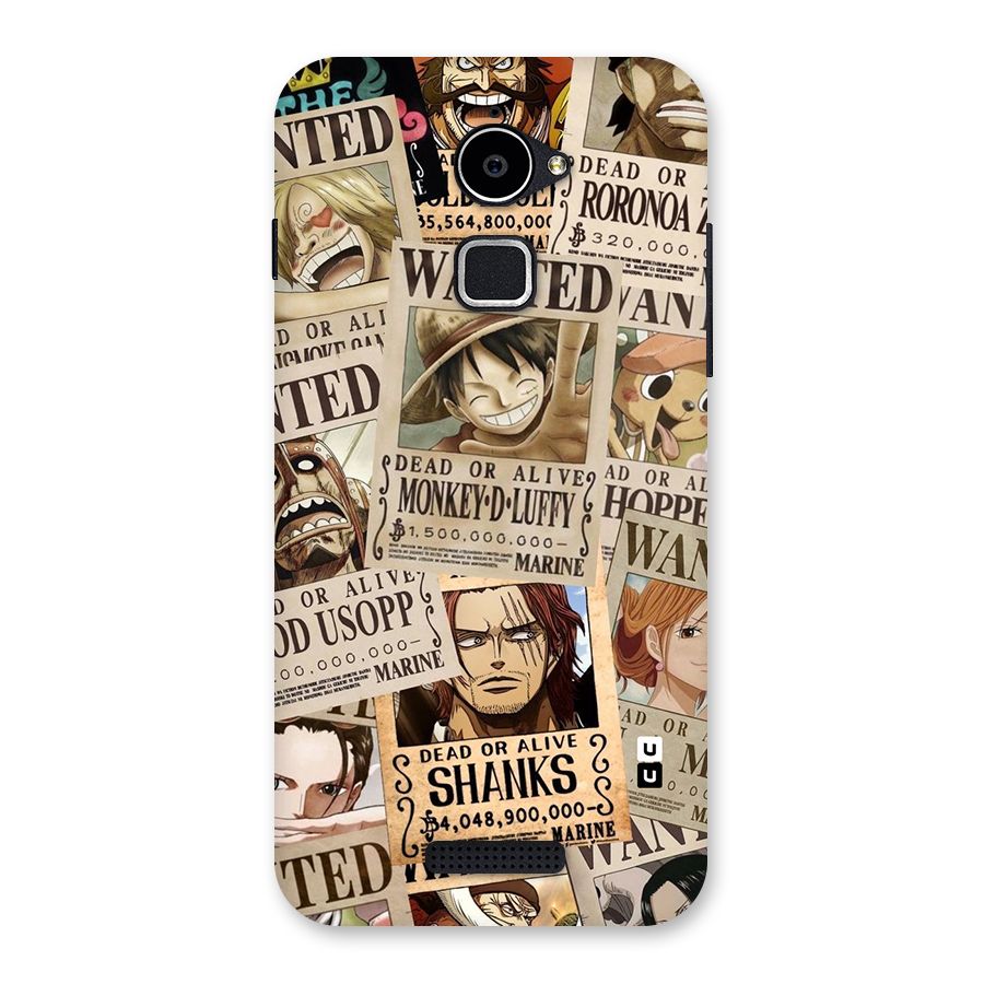 One Piece Most Wanted Back Case for Coolpad Note 3 Lite