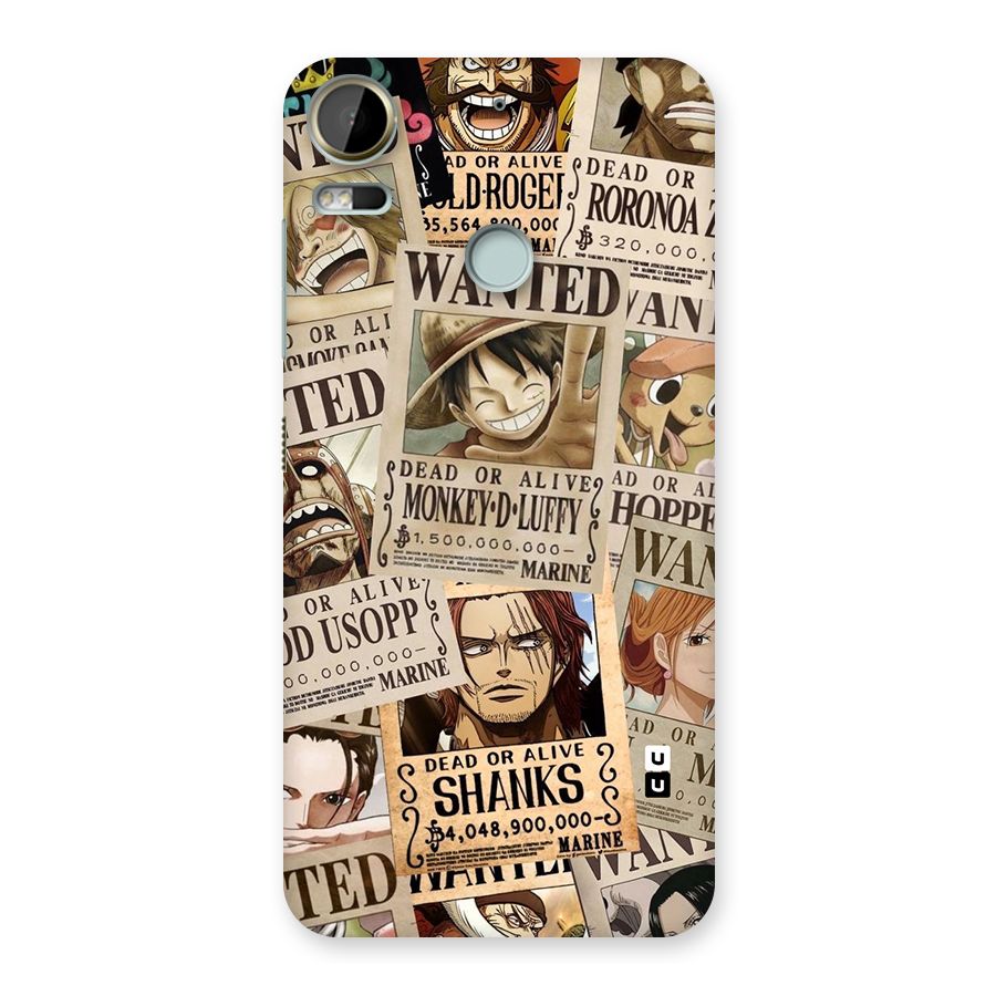 One Piece Most Wanted Back Case for Desire 10 Pro