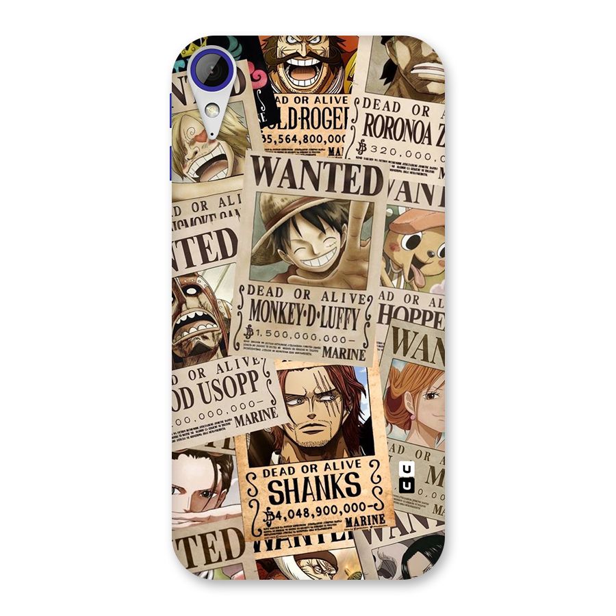 One Piece Most Wanted Back Case for Desire 830