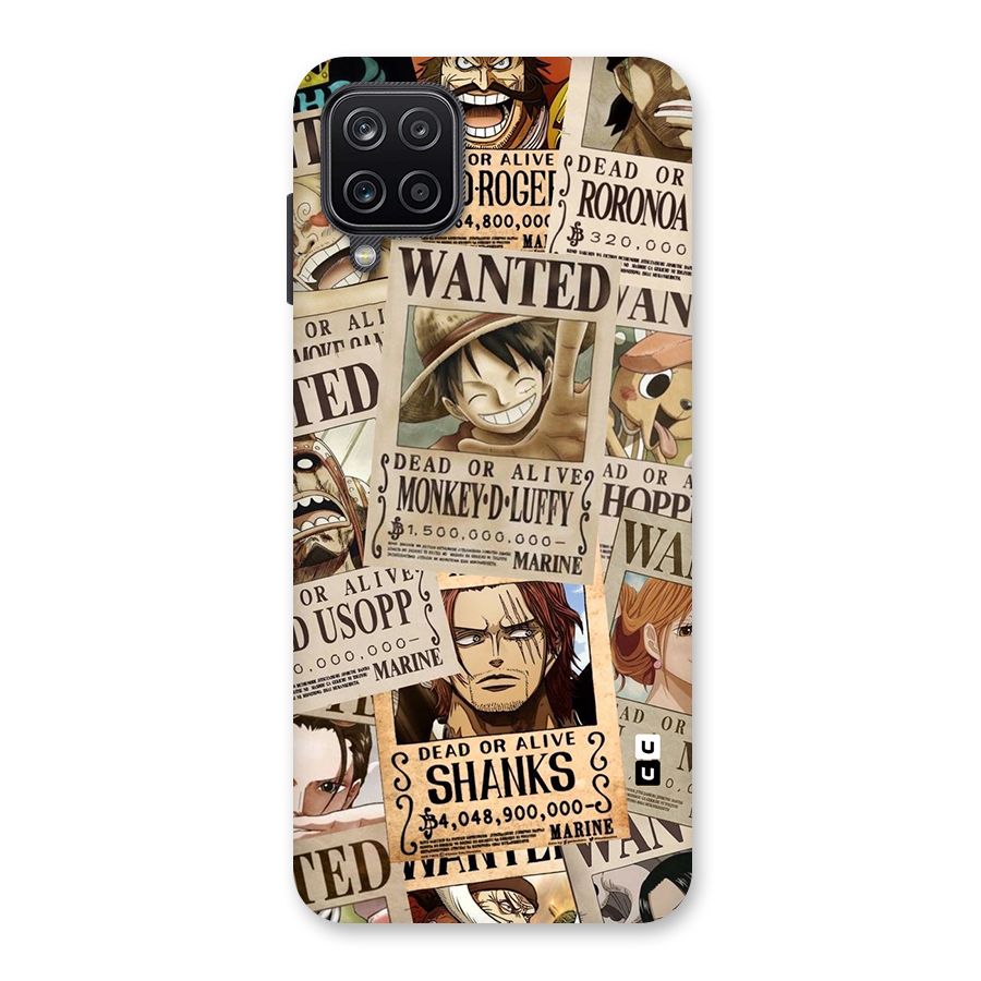 One Piece Most Wanted Back Case for Galaxy A12