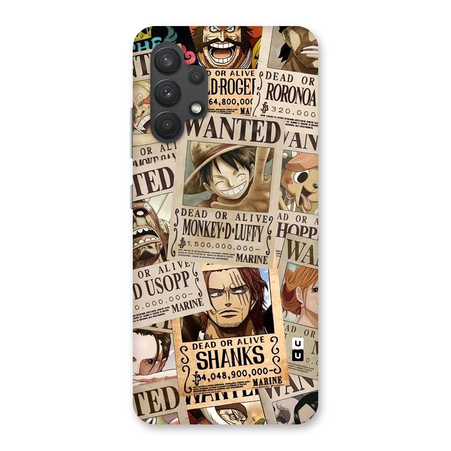 One Piece Most Wanted Back Case for Galaxy A32