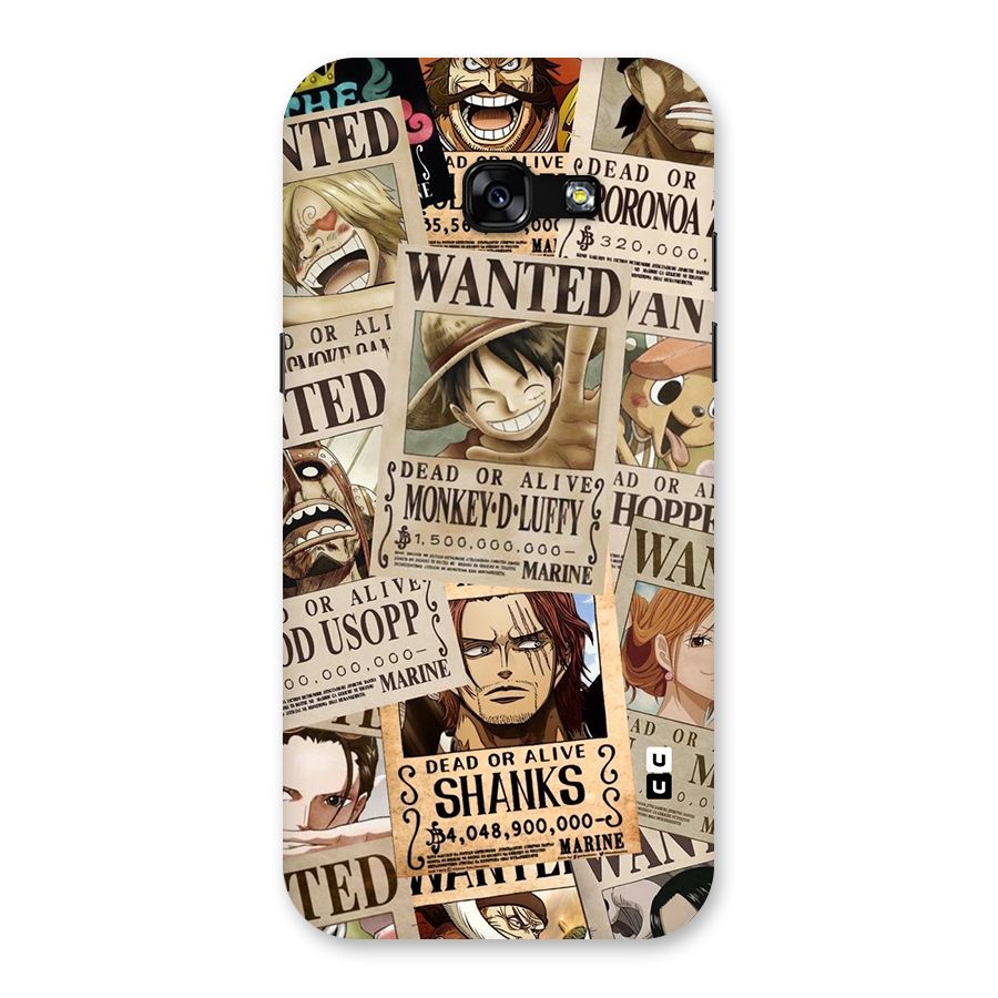 One Piece Most Wanted Back Case for Galaxy A5 2017