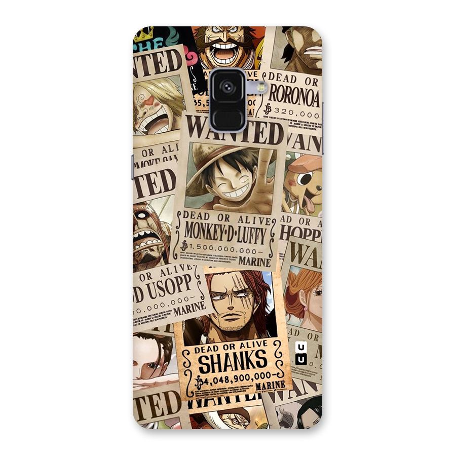 One Piece Most Wanted Back Case for Galaxy A8 Plus