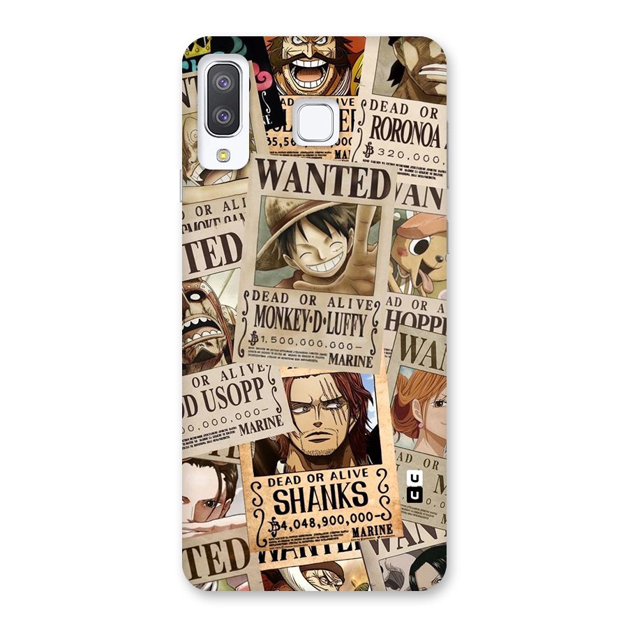One Piece Most Wanted Back Case for Galaxy A8 Star