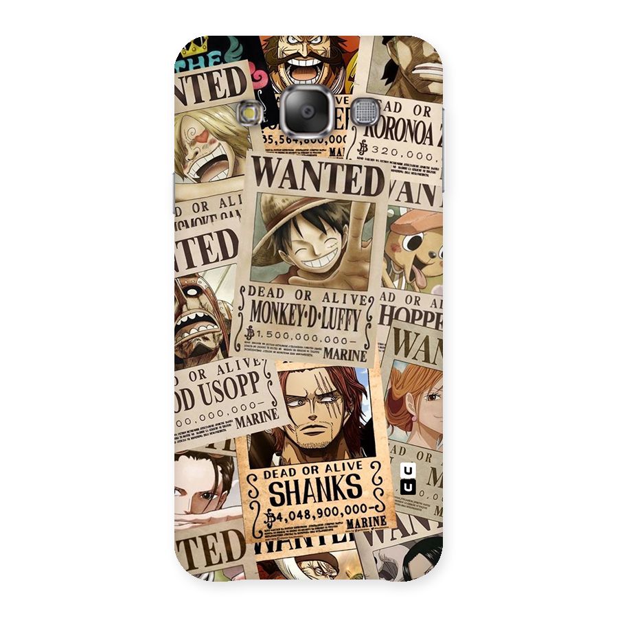 One Piece Most Wanted Back Case for Galaxy E7