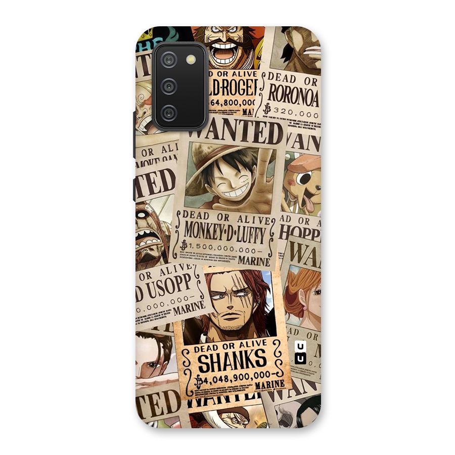 One Piece Most Wanted Back Case for Galaxy M02s