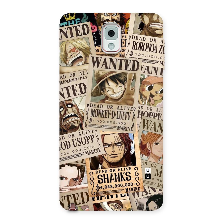 One Piece Most Wanted Back Case for Galaxy Note 3