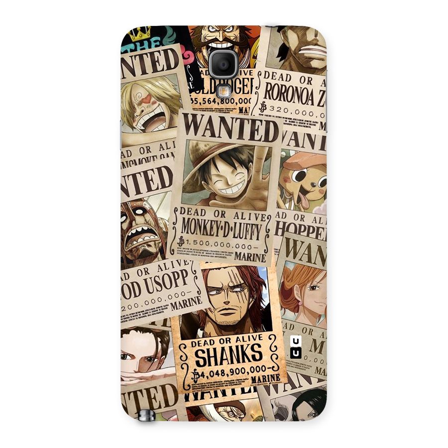 One Piece Most Wanted Back Case for Galaxy Note 3 Neo