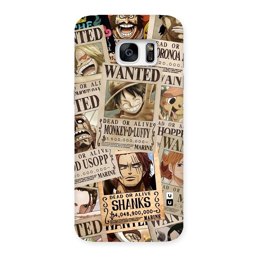 One Piece Most Wanted Back Case for Galaxy S7 Edge