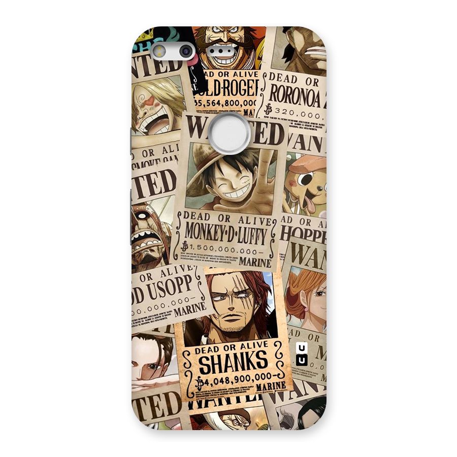 One Piece Most Wanted Back Case for Google Pixel