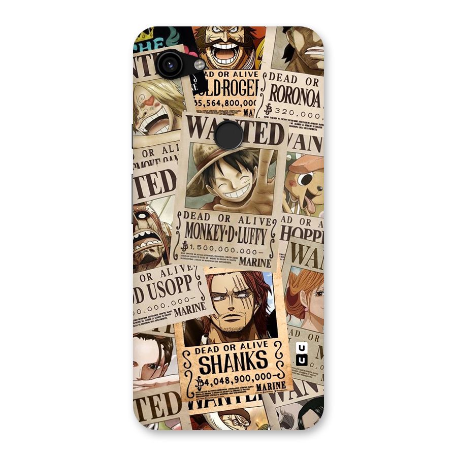 One Piece Most Wanted Back Case for Google Pixel 3a XL