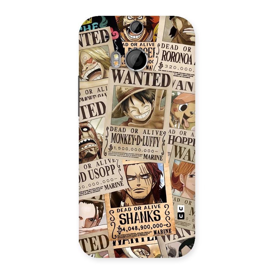 One Piece Most Wanted Back Case for HTC One M8
