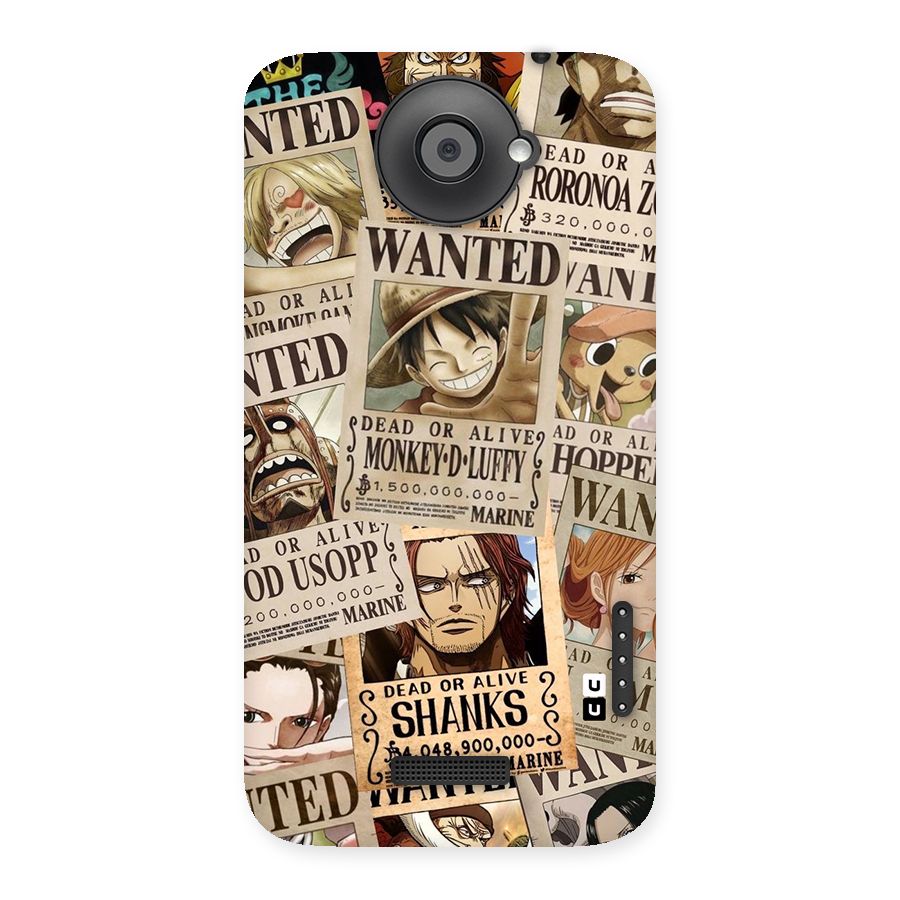 One Piece Most Wanted Back Case for HTC One X