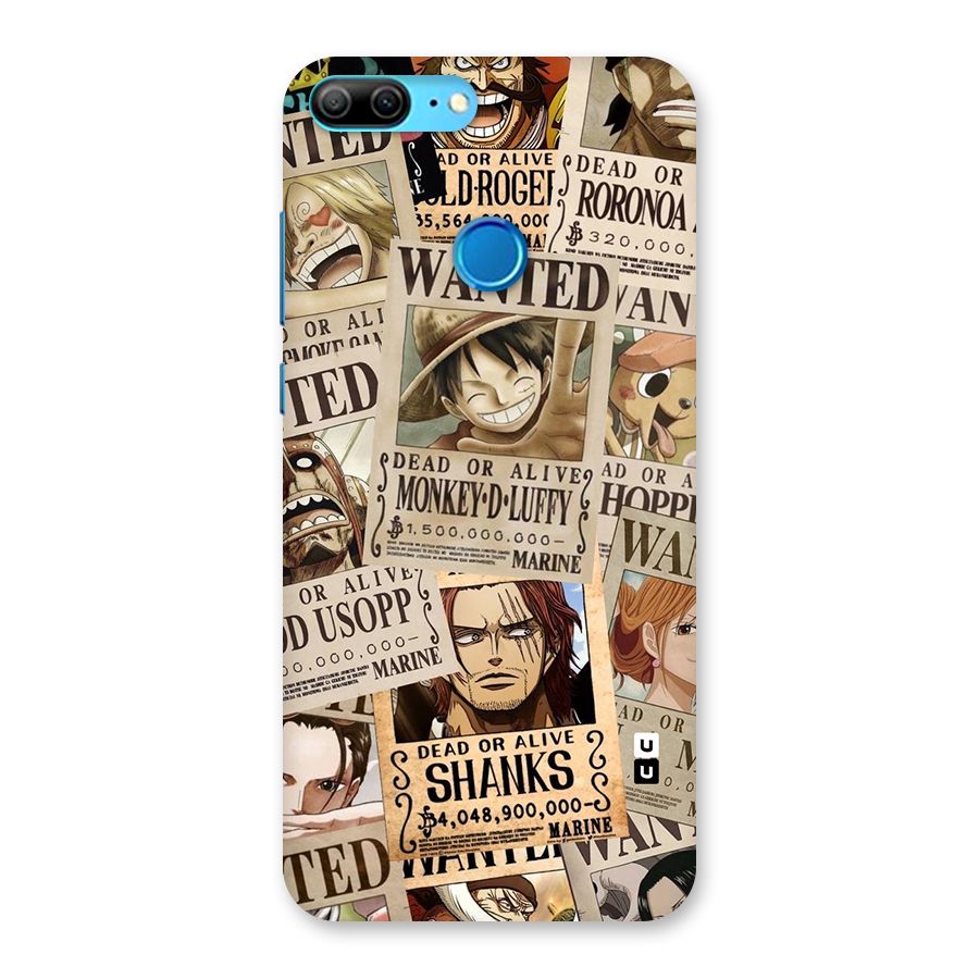 One Piece Most Wanted Back Case for Honor 9 Lite