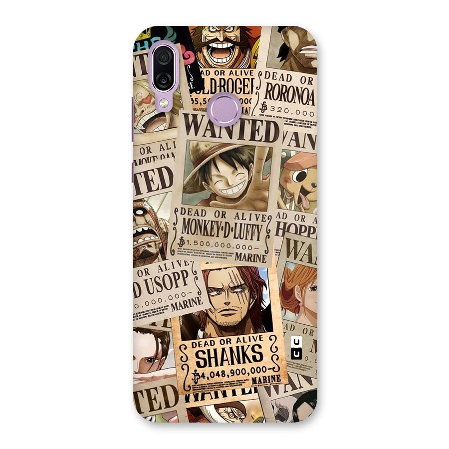 One Piece Most Wanted Back Case for Honor Play