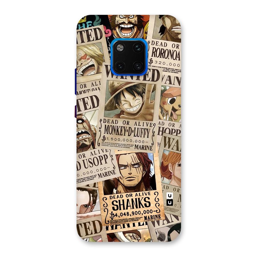 One Piece Most Wanted Back Case for Huawei Mate 20 Pro