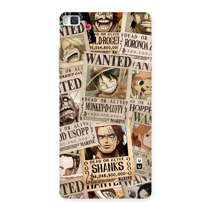 One Piece Most Wanted Back Case for Huawei P8