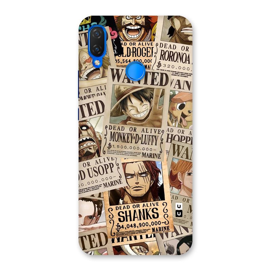 One Piece Most Wanted Back Case for Huawei P Smart+
