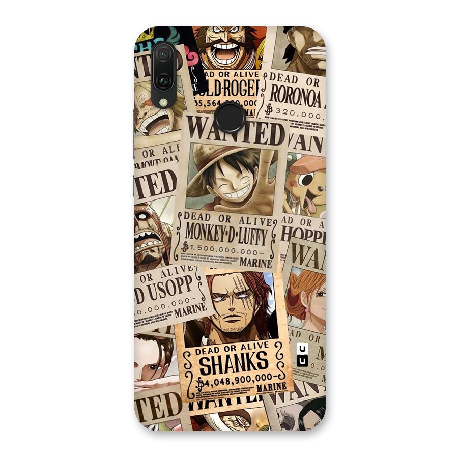 One Piece Most Wanted Back Case for Huawei Y9 (2019)