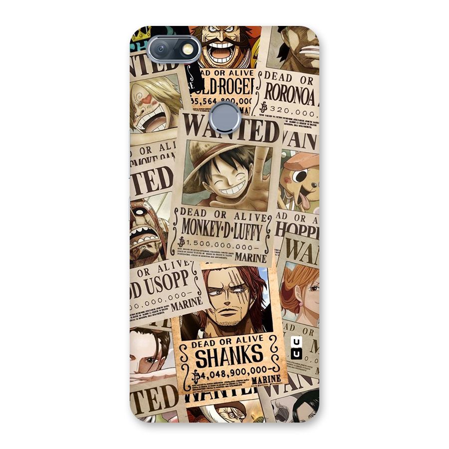 One Piece Most Wanted Back Case for Infinix Note 5