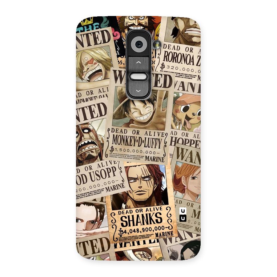 One Piece Most Wanted Back Case for LG G2