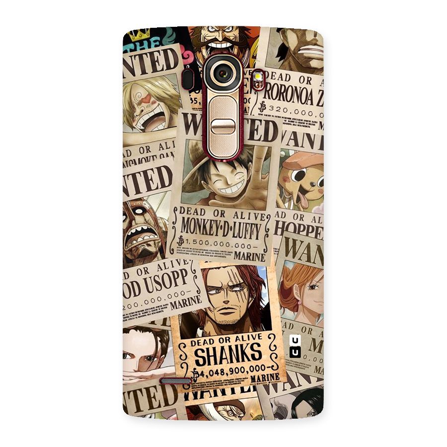 One Piece Most Wanted Back Case for LG G4