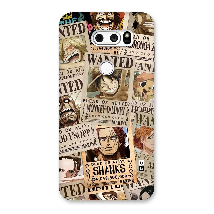 One Piece Most Wanted Back Case for LG V30
