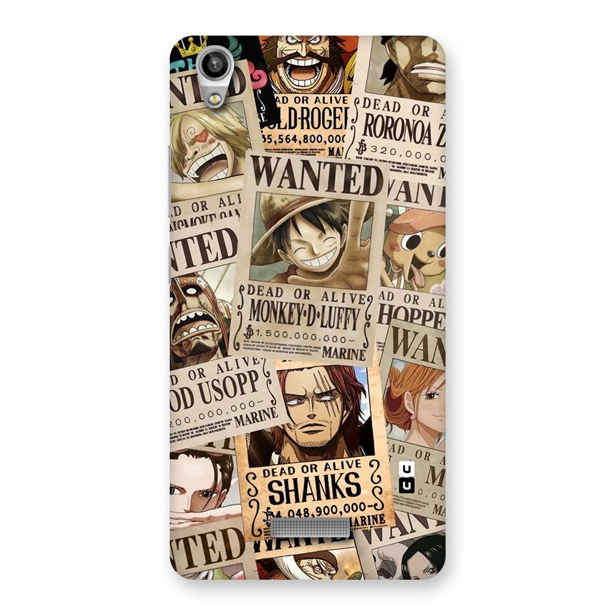 One Piece Most Wanted Back Case for Lava-Pixel-V1
