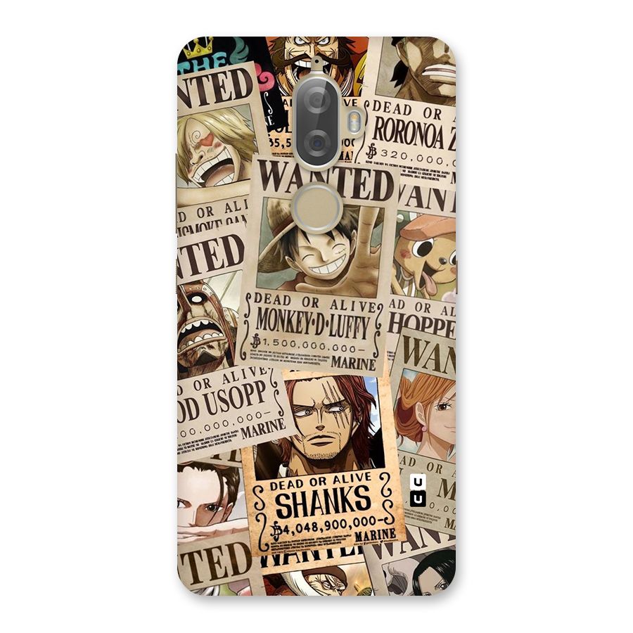 One Piece Most Wanted Back Case for Lenovo K8 Plus