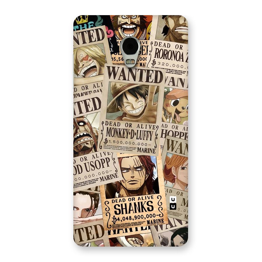 One Piece Most Wanted Back Case for Lenovo Vibe P1