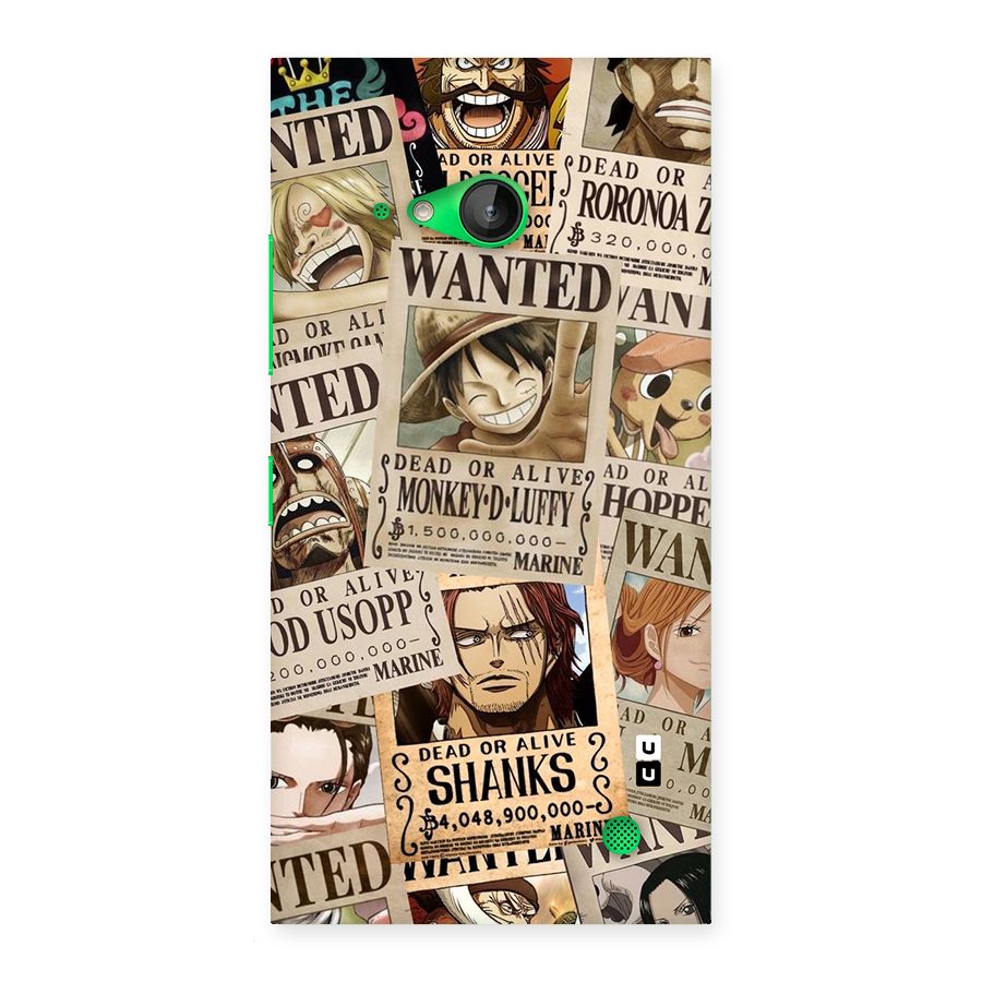 One Piece Most Wanted Back Case for Lumia 730