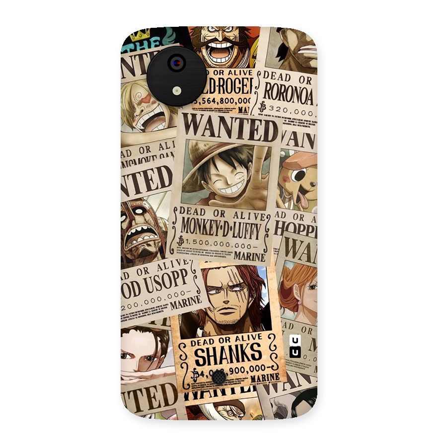 One Piece Most Wanted Back Case for Micromax Canvas A1