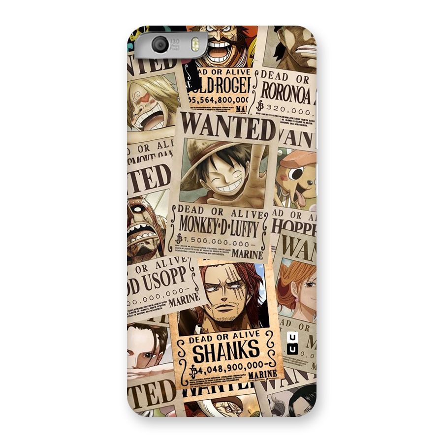 One Piece Most Wanted Back Case for Micromax Canvas Knight 2