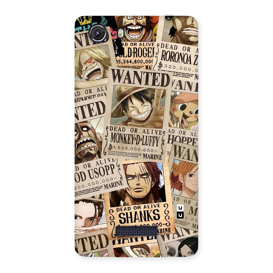 One Piece Most Wanted Back Case for Micromax Unite 3