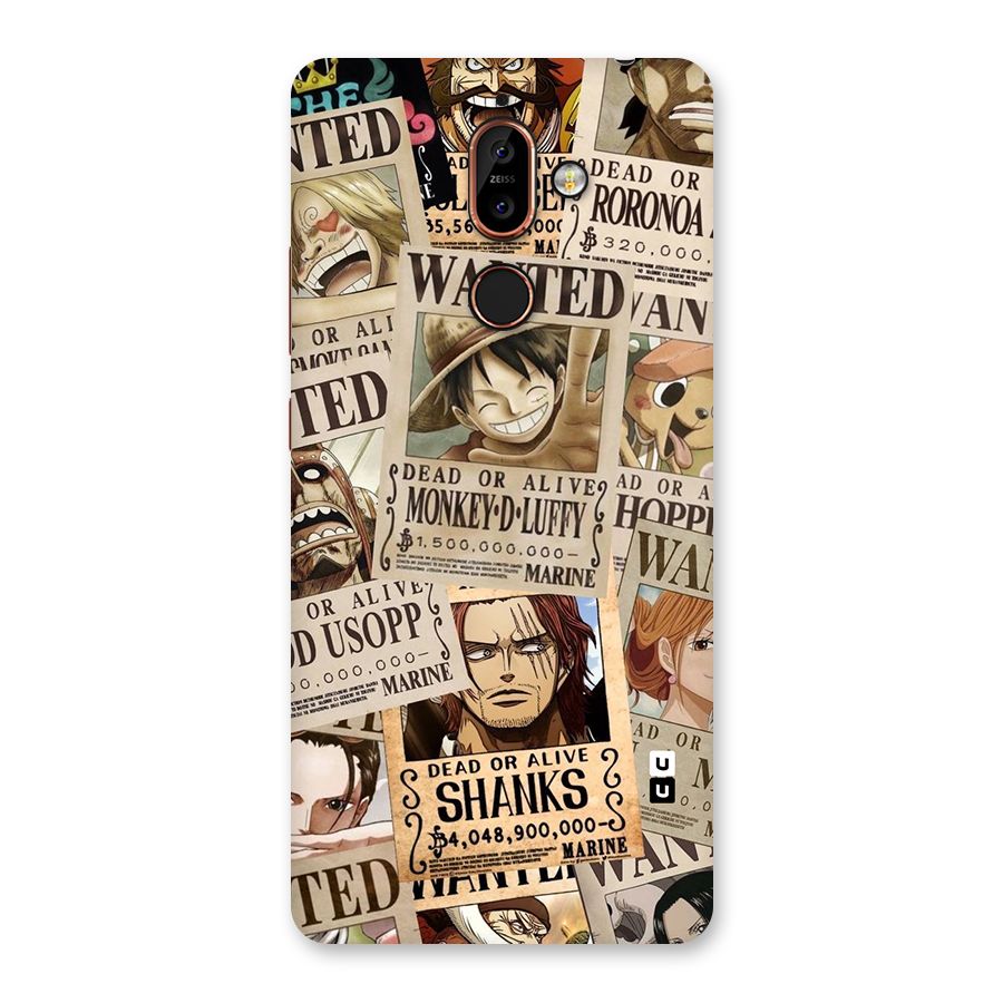 One Piece Most Wanted Back Case for Nokia 7 Plus