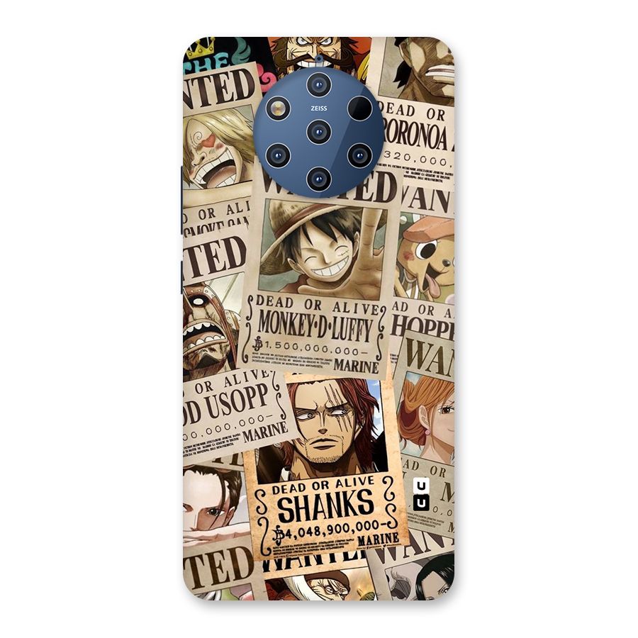 One Piece Most Wanted Back Case for Nokia 9 PureView