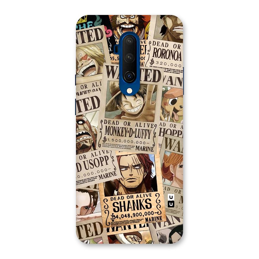 One Piece Most Wanted Back Case for OnePlus 7T Pro