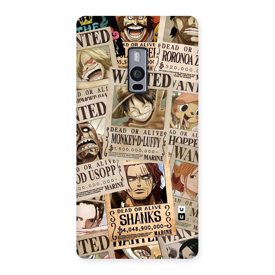 One Piece Most Wanted Back Case for OnePlus Two