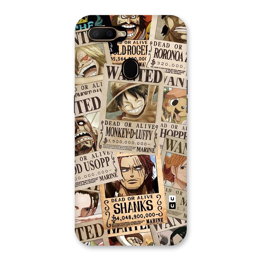 One Piece Most Wanted Back Case for Oppo A5s