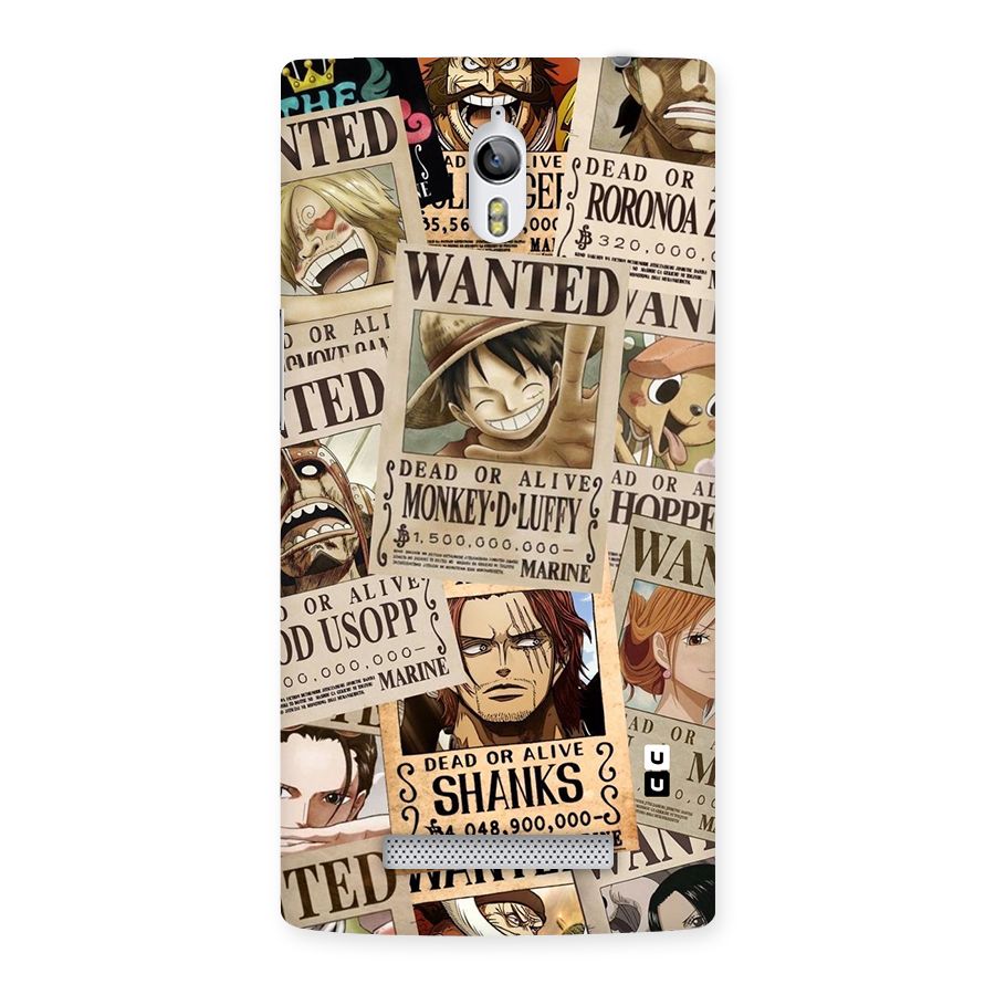 One Piece Most Wanted Back Case for Oppo Find 7