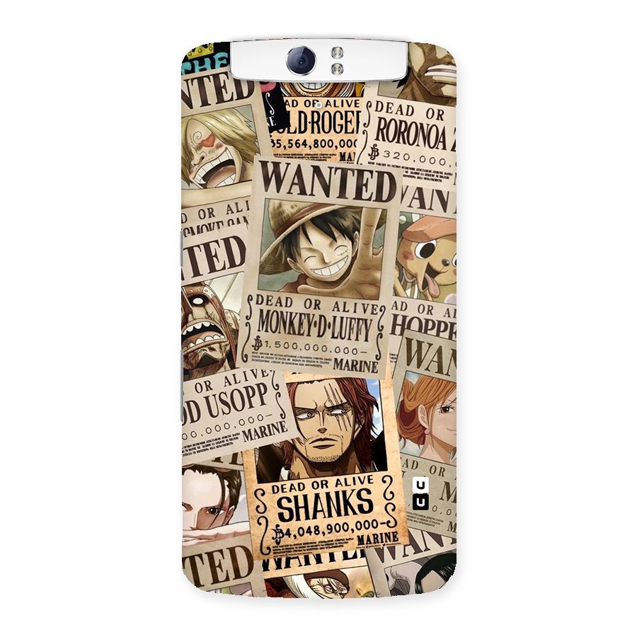 One Piece Most Wanted Back Case for Oppo N1