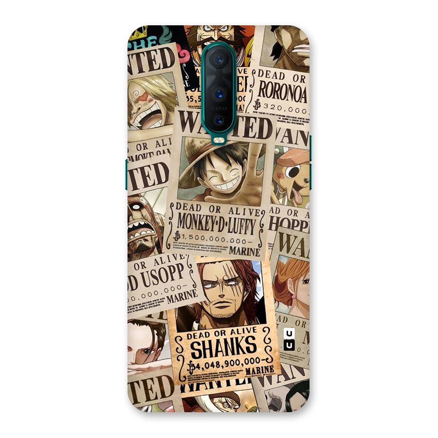 One Piece Most Wanted Back Case for Oppo R17 Pro