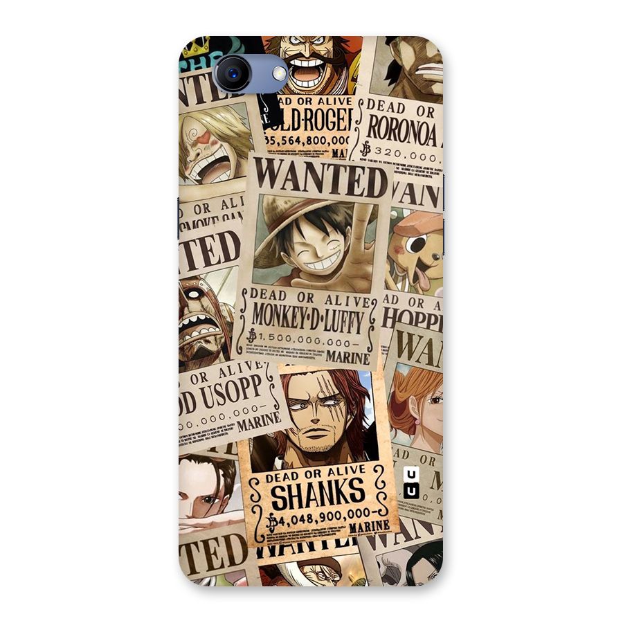 One Piece Most Wanted Back Case for Oppo Realme 1