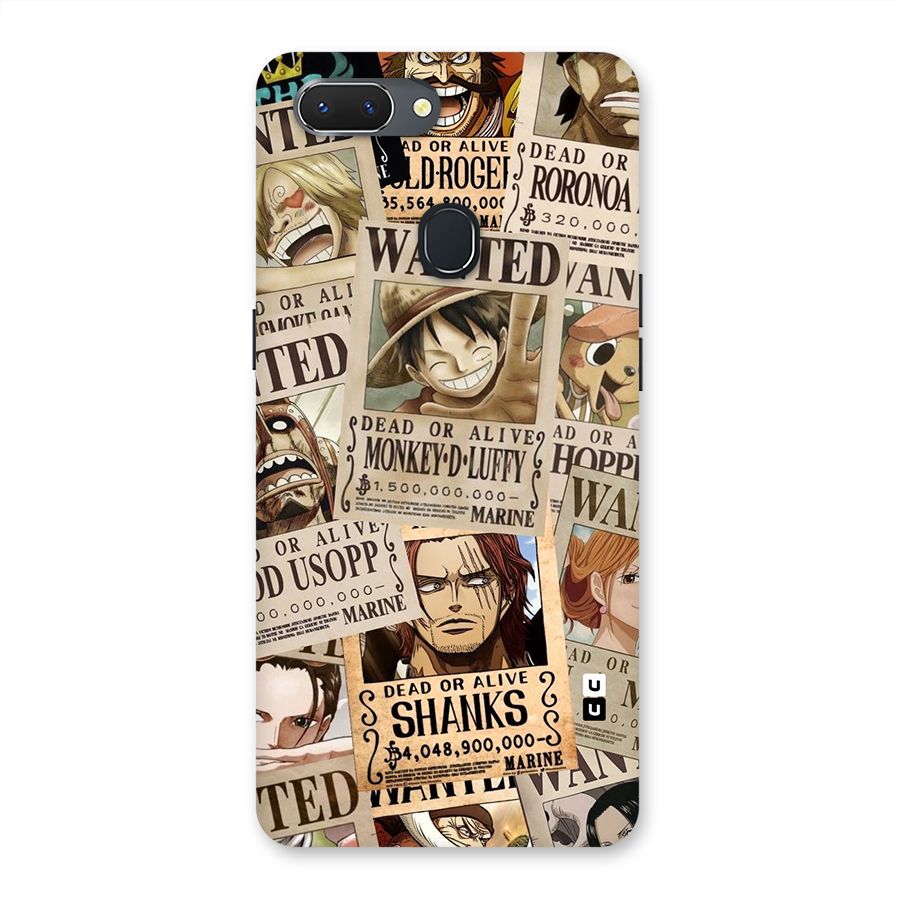 One Piece Most Wanted Back Case for Oppo Realme 2