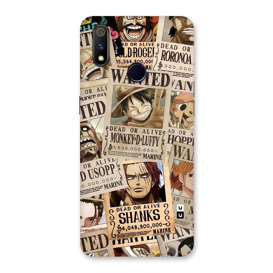 One Piece Most Wanted Back Case for Realme 3 Pro