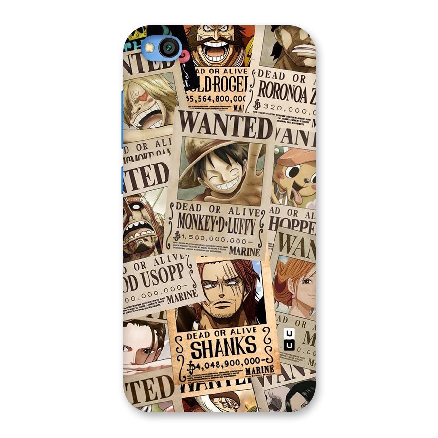 One Piece Most Wanted Back Case for Redmi Go